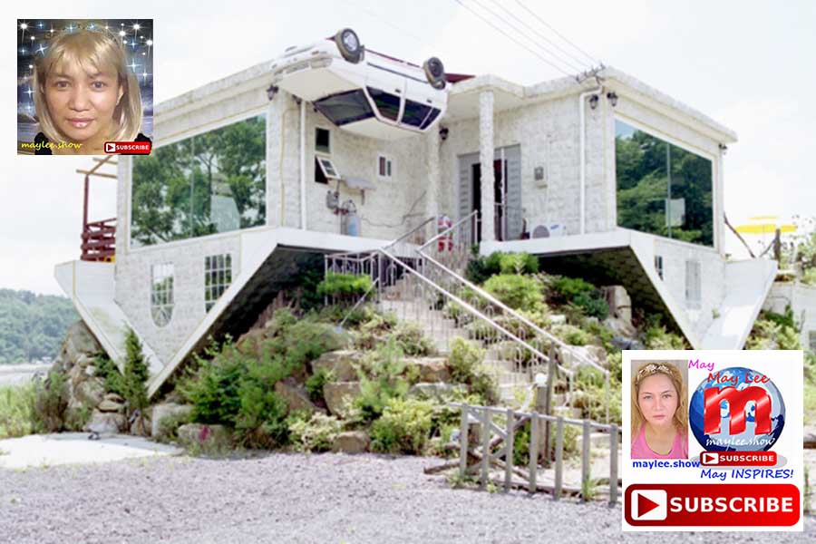 1 luxury homes built upside down actually exist
