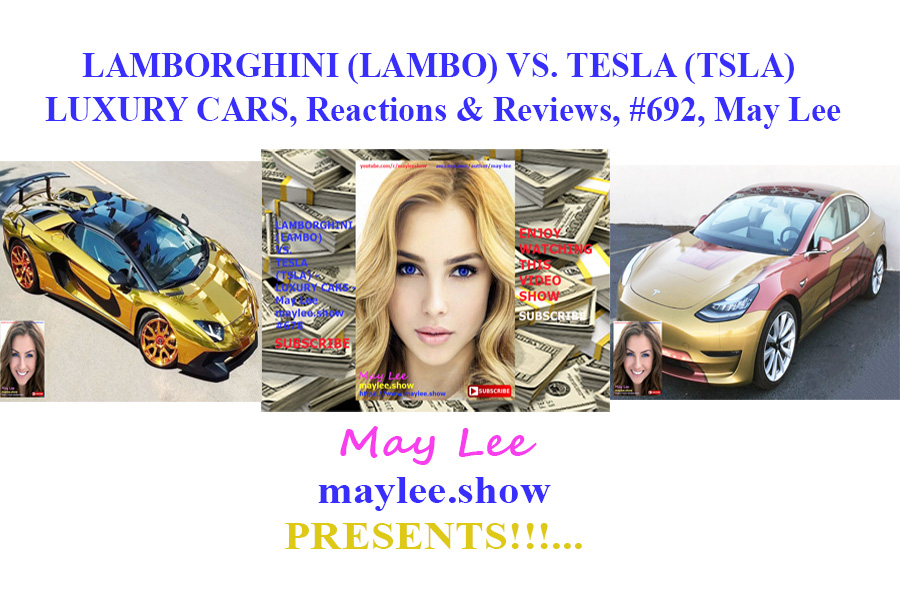 lamborghini lambo vs. tesla tsla luxury cars 692 may lee
